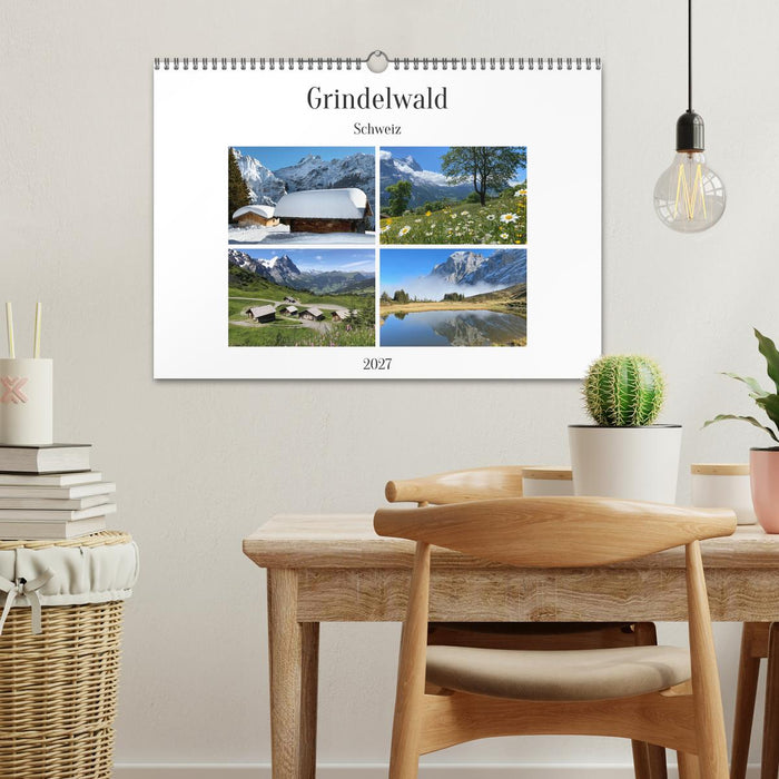 Grindelwald - Jungfrauregion Schweiz (CALVENDO Wandkalender 2027)