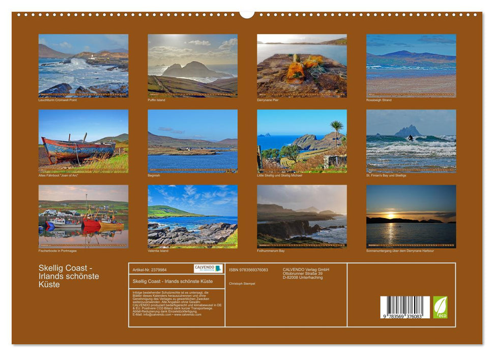 Skellig Coast - Irlands schönste Küste (CALVENDO Premium Wandkalender 2027)