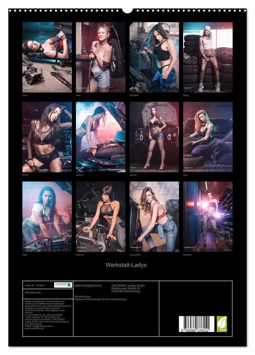 Werkstatt-Ladys (CALVENDO Premium Wandkalender 2027)