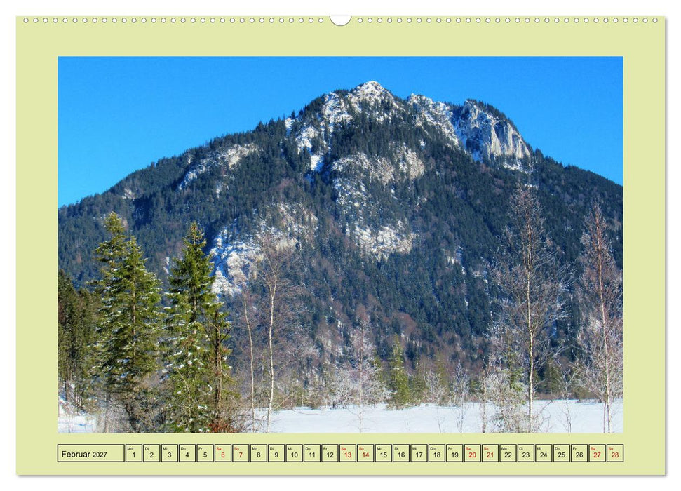 Bergwandern in den Alpen - vom Tal bis zum Gipfel (CALVENDO Wandkalender 2027)