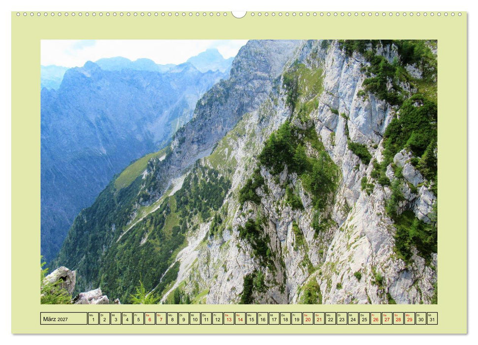 Bergwandern in den Alpen - vom Tal bis zum Gipfel (CALVENDO Wandkalender 2027)