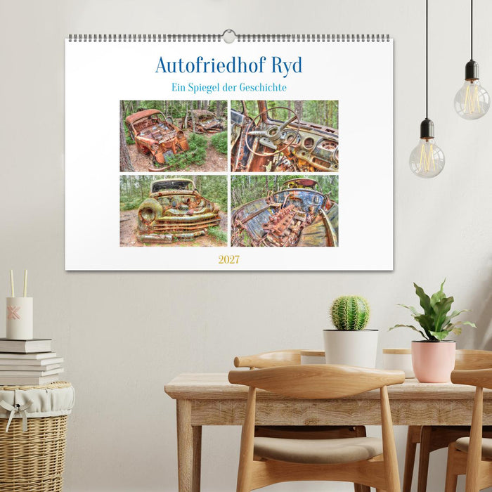 Autofriedhof Ryd (CALVENDO Wandkalender 2027)