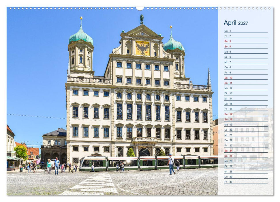 Romantisches Augsburg (CALVENDO Wandkalender 2027)