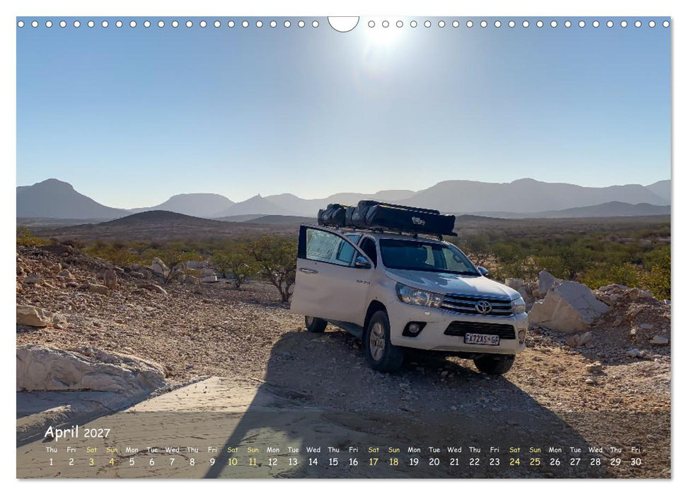 Namibia - African Beauty (CALVENDO Monthly Calendar 2027)