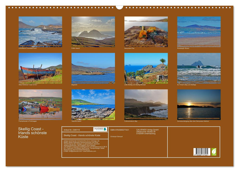 Skellig Coast - Irlands schönste Küste (CALVENDO Wandkalender 2027)