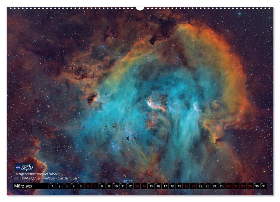Astrofotografie von Stefan Bemmerl (CALVENDO Wandkalender 2027)