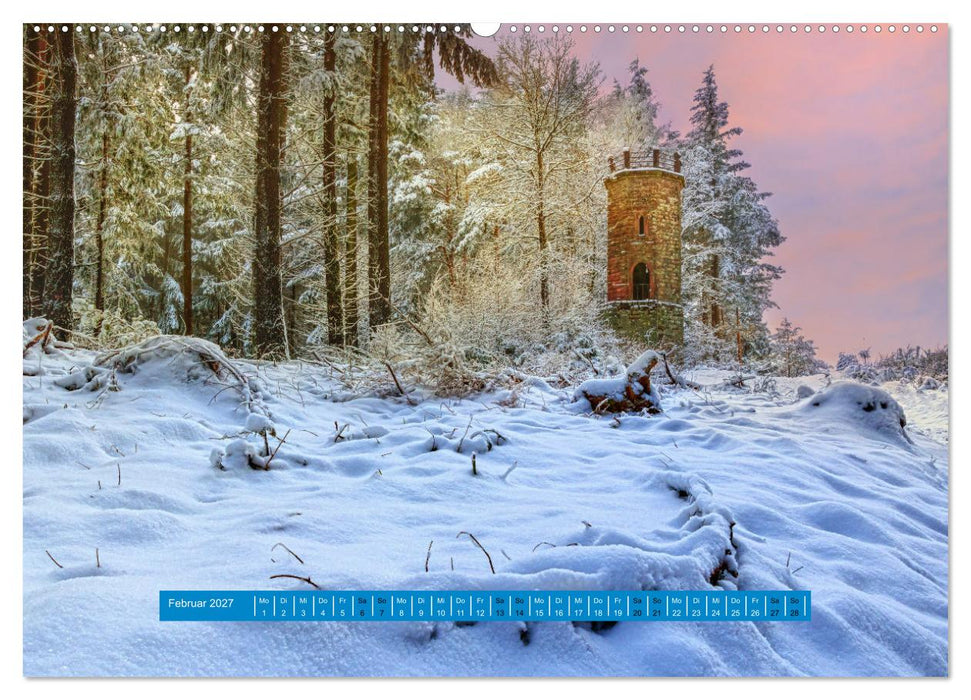 Magischer Pfälzer Wald (CALVENDO Wandkalender 2027)