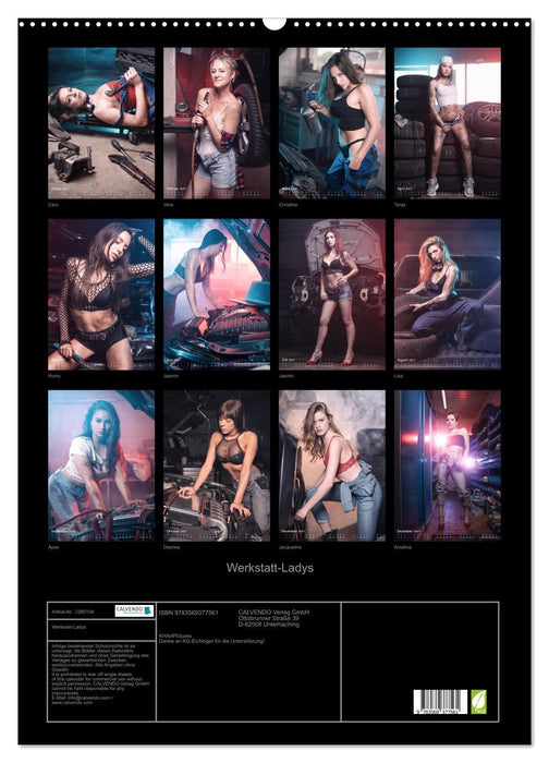 Werkstatt-Ladys (CALVENDO Wandkalender 2027)