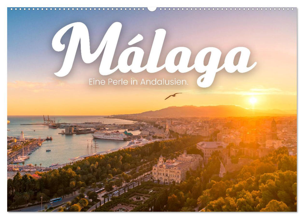 Málaga - Eine Perle in Andalusien. (CALVENDO Wandkalender 2027)