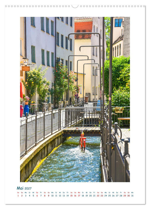 Augsburg - Gesichter einer Stadt (CALVENDO Premium Wandkalender 2027)