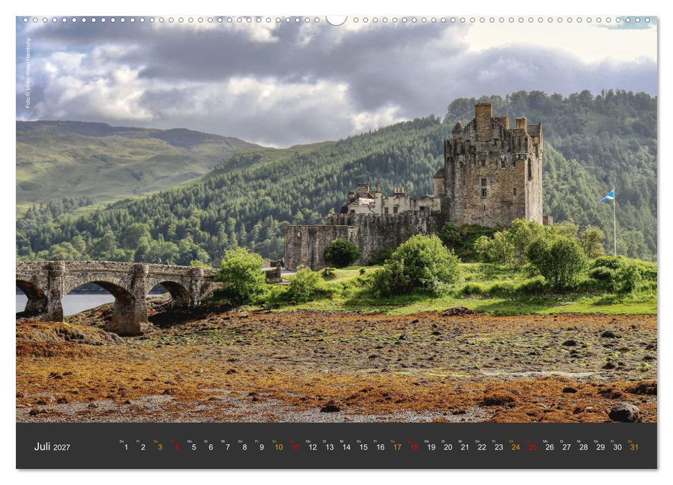 Schottland 2027 Schlösser, Burgen und Ruinen (CALVENDO Premium Wandkalender 2027)
