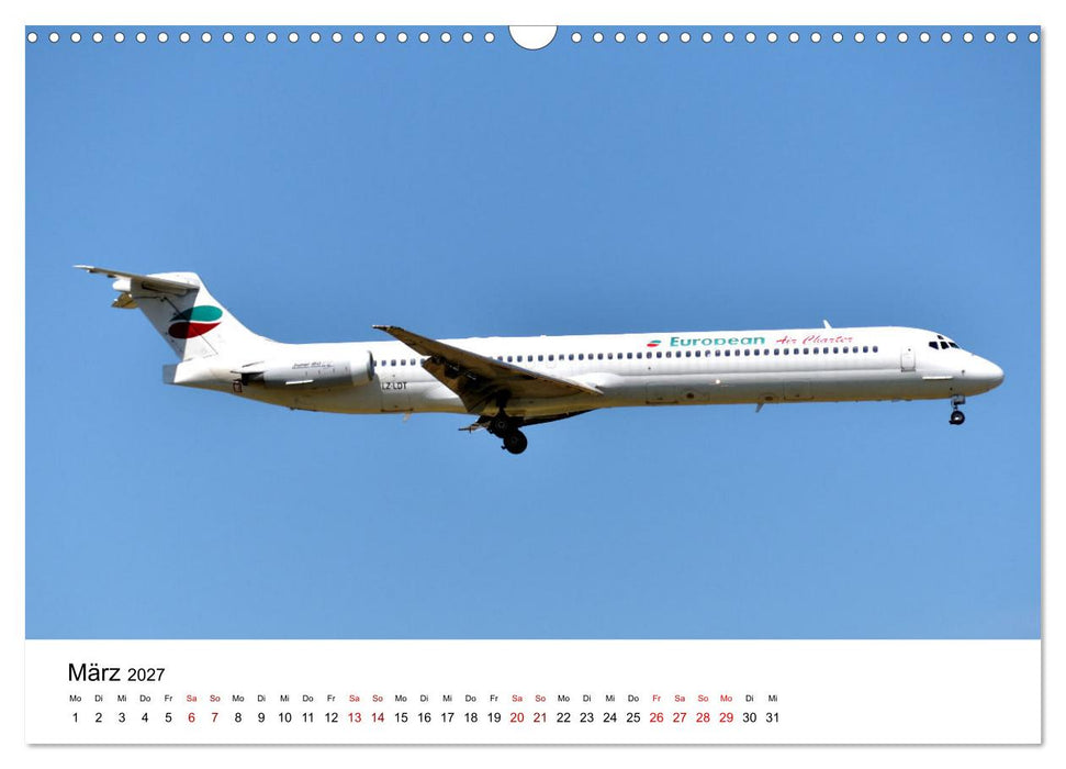 Flugzeuge aller Art (CALVENDO Wandkalender 2027)