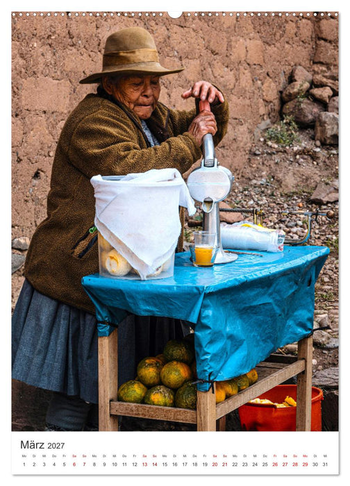Eine Abenteuerreise durch Peru (CALVENDO Wandkalender 2027)