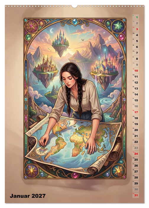 Die Traumschreiberin (CALVENDO Wandkalender 2027)