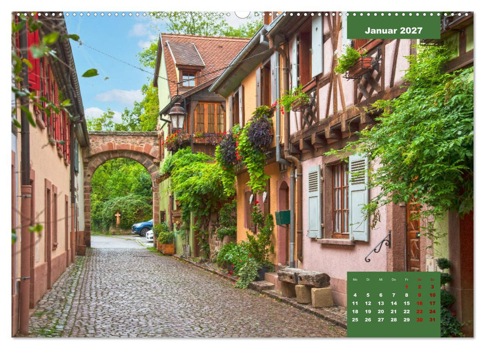 Kaisersberg Perle des Elsass (CALVENDO Wandkalender 2027)