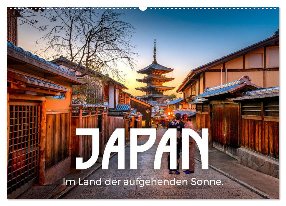 Japan - Im Land der aufgehenden Sonne. (CALVENDO Wandkalender 2027)