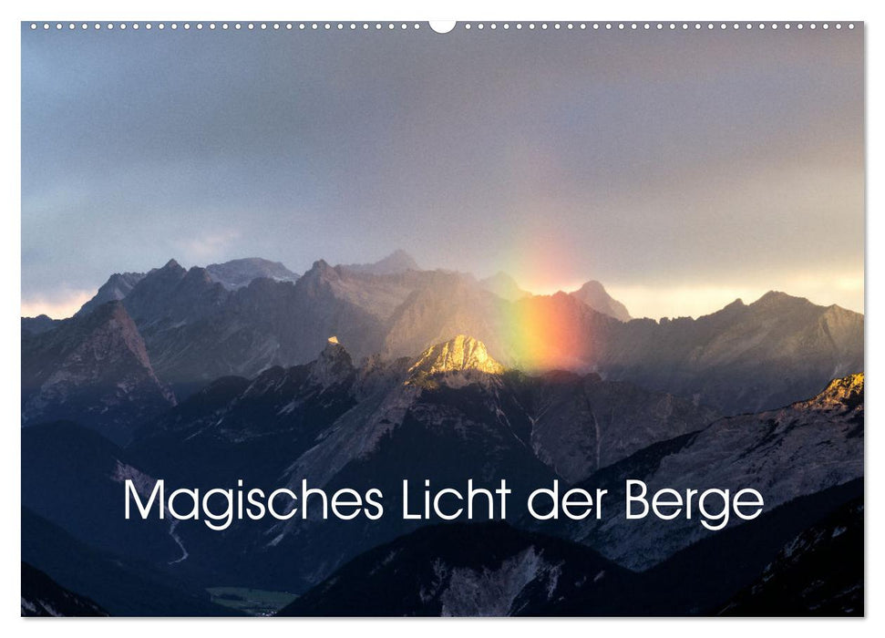 Magisches Licht der Berge (CALVENDO Wandkalender 2027)