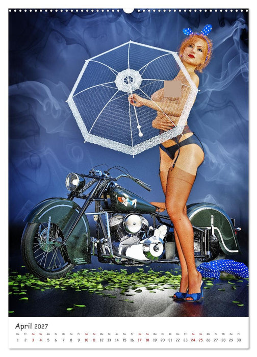 Sexy Frauen und heiße Öfen (CALVENDO Wandkalender 2027)