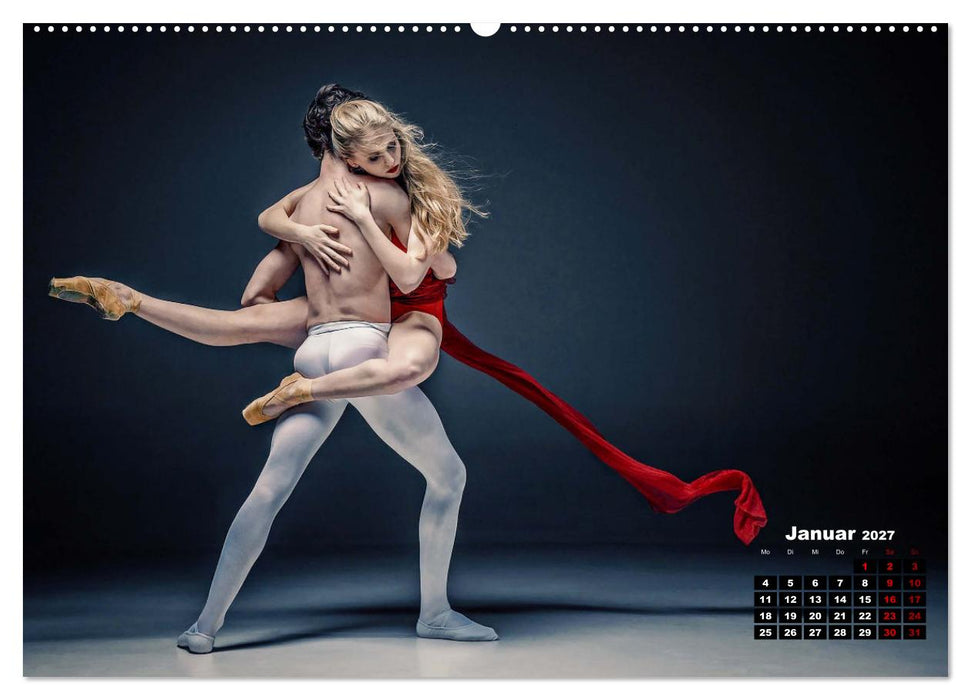 Sinneseindrücke Ballett (CALVENDO Wandkalender 2027)