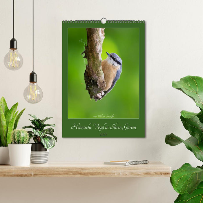 Heimische Vögel in Ihren Gärten (CALVENDO Wandkalender 2027)