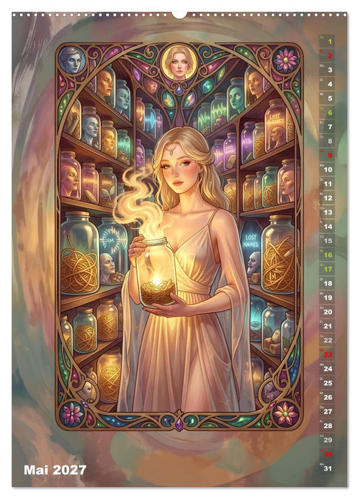 Die Traumschreiberin (CALVENDO Premium Wandkalender 2027)