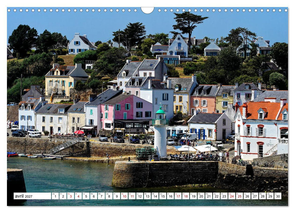 Belle-île-en-Mer - un paradis breton (CALVENDO Calendrier mensuel 2027)