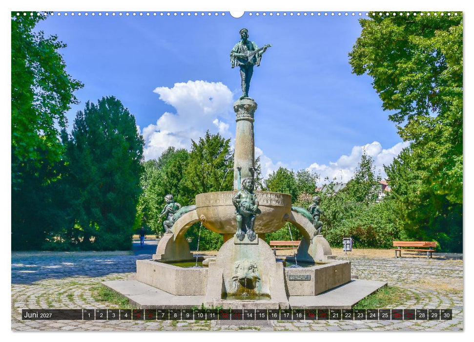 Nürnberg Brunnen - und Wasserspiele (CALVENDO Wandkalender 2027)