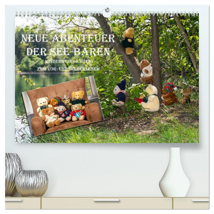 Neue Abenteuer der See-Bären (CALVENDO Premium Wandkalender 2027)