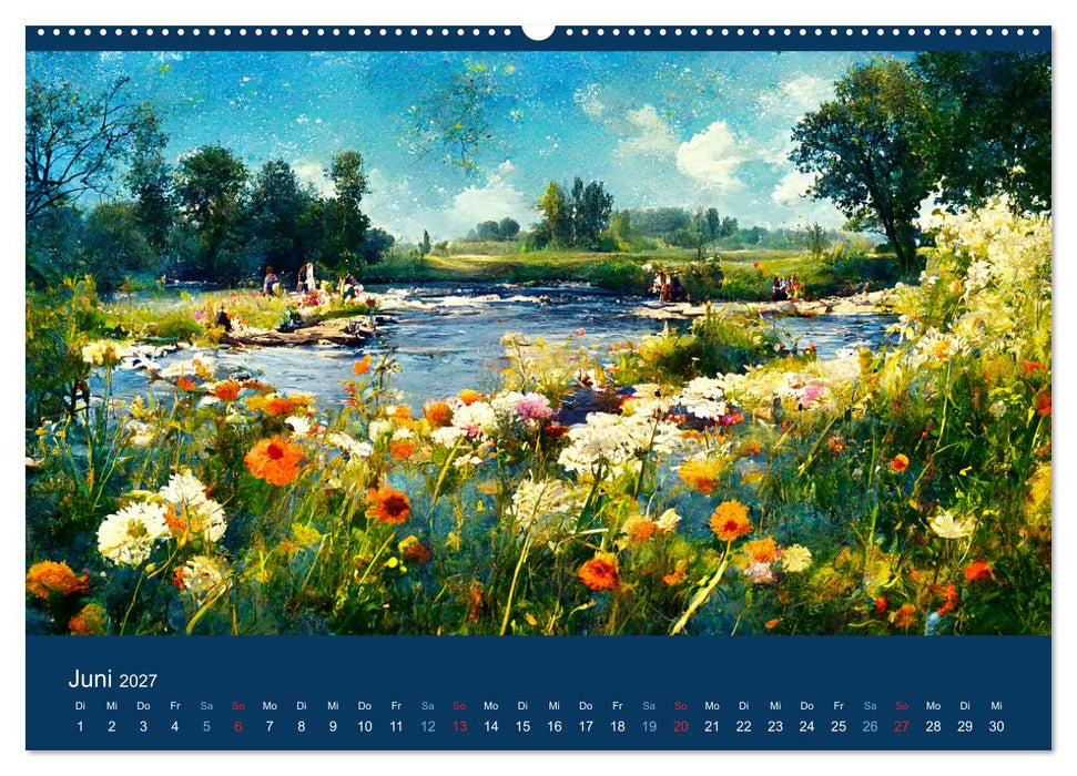 Das Geheimnis der Geduld (CALVENDO Premium Wandkalender 2027)