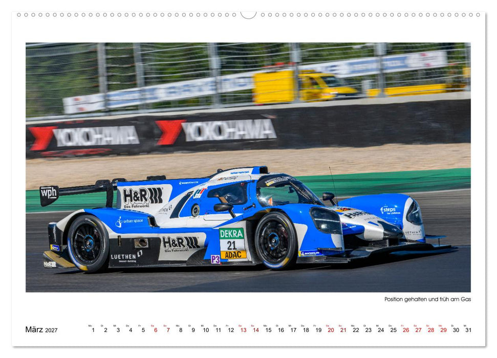 Prototype Racing - Le Mans Feeling am Nürburgring (CALVENDO Premium Wandkalender 2027)