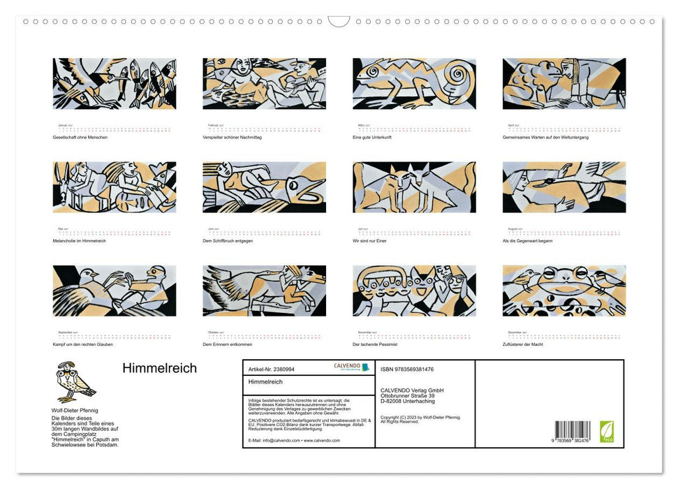 Himmelreich (CALVENDO Wandkalender 2027)