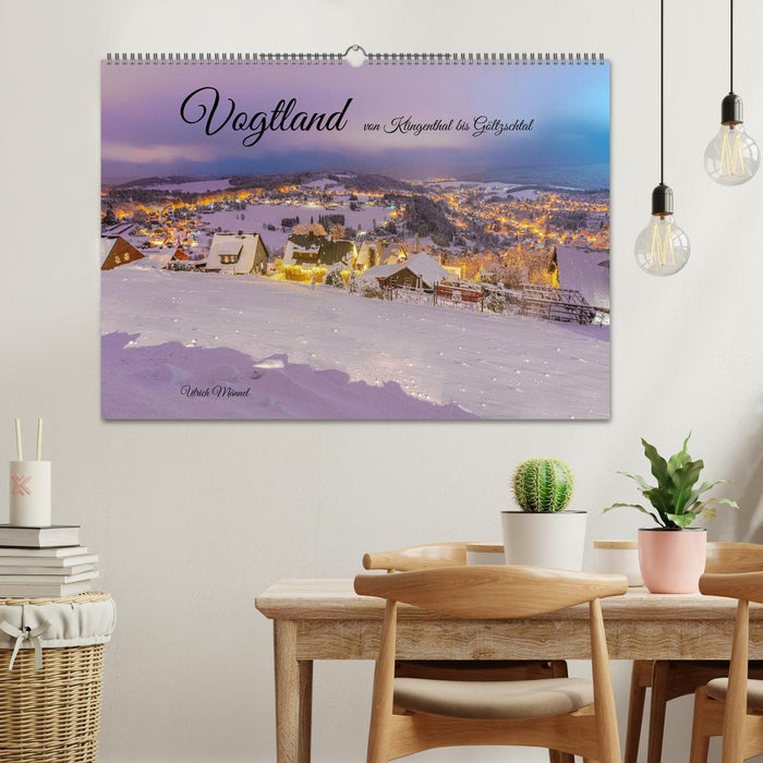 Vogtland - von Klingenthal bis Göltzschtal (CALVENDO Wandkalender 2027)
