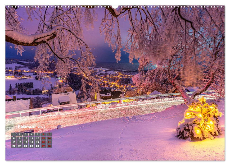 Vogtland - von Klingenthal bis Göltzschtal (CALVENDO Wandkalender 2027)