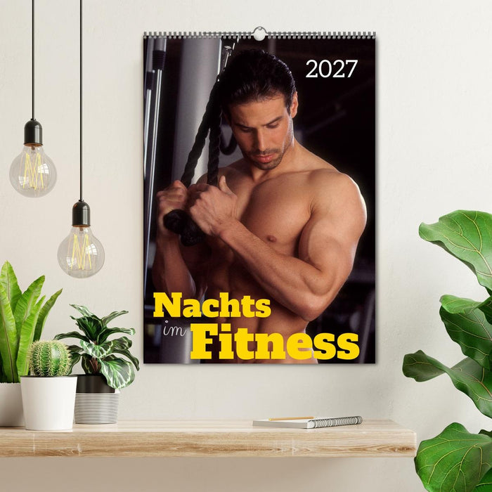 Nachts im Fitness (CALVENDO Wandkalender 2027)