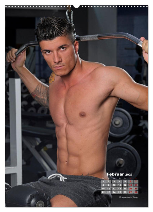 Nachts im Fitness (CALVENDO Wandkalender 2027)