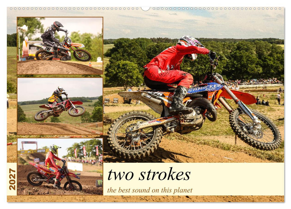 two strokes the best sound on this planet (CALVENDO Wandkalender 2027)