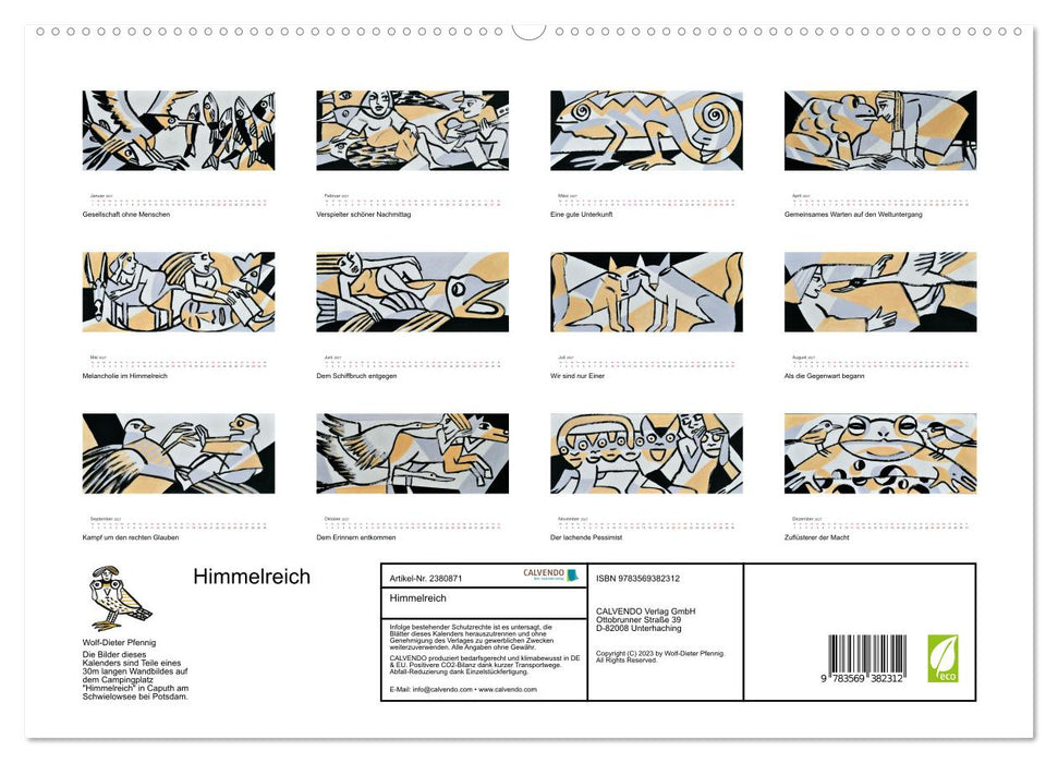 Himmelreich (CALVENDO Premium Wandkalender 2027)