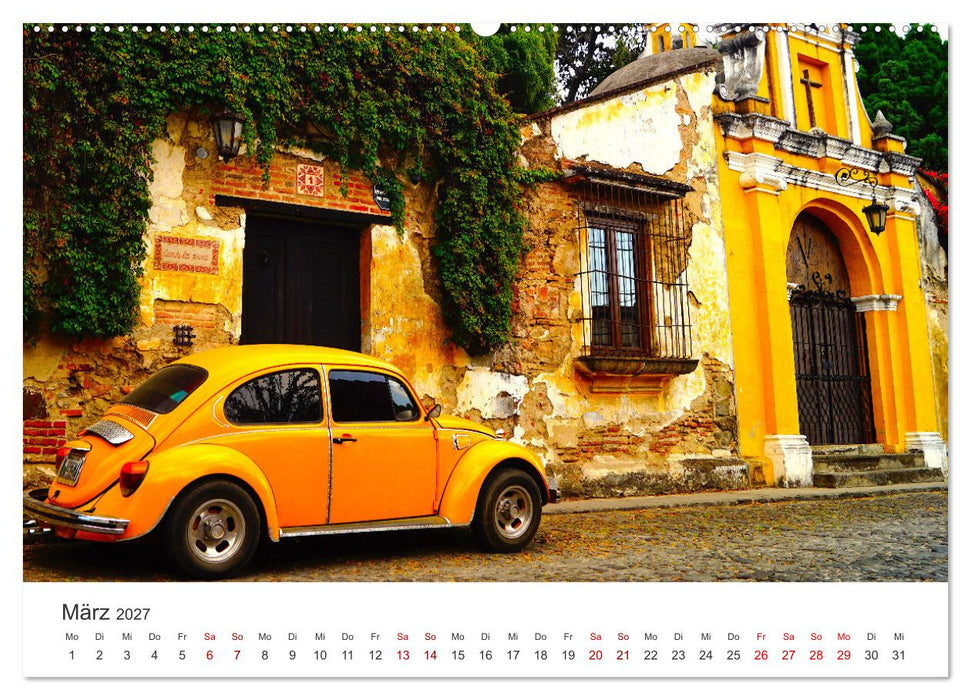 Kunterbuntes Guatemala (CALVENDO Premium Wandkalender 2027)