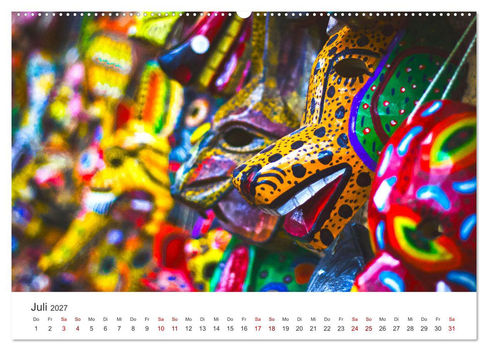 Kunterbuntes Guatemala (CALVENDO Premium Wandkalender 2027)