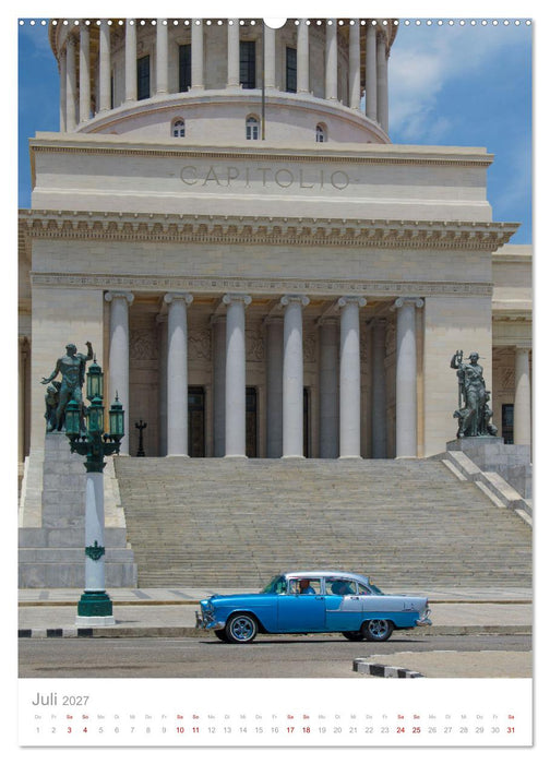 Old Cars of Cuba (CALVENDO Premium Wandkalender 2027)