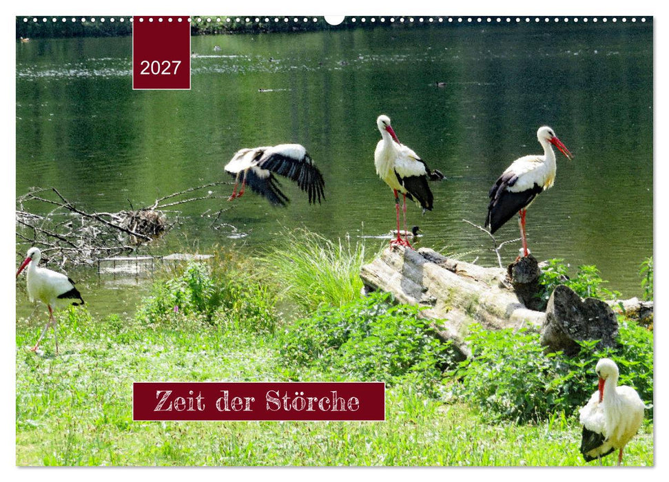 Zeit der Störche (CALVENDO Wandkalender 2027)