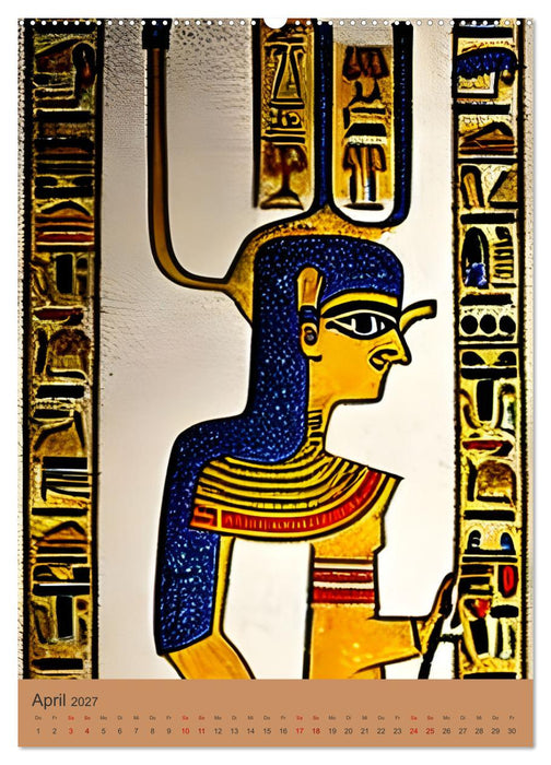 Altes Ägypten - Computerträume aus der KI (CALVENDO Wandkalender 2027)