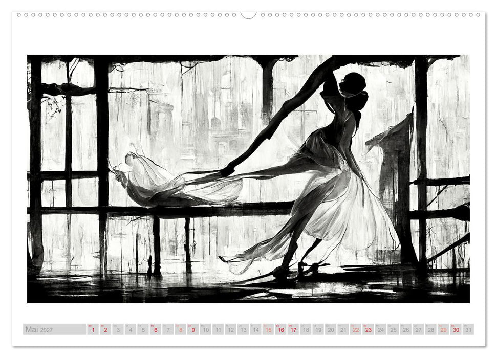 Romatic Ballerina (CALVENDO Premium Wandkalender 2027)