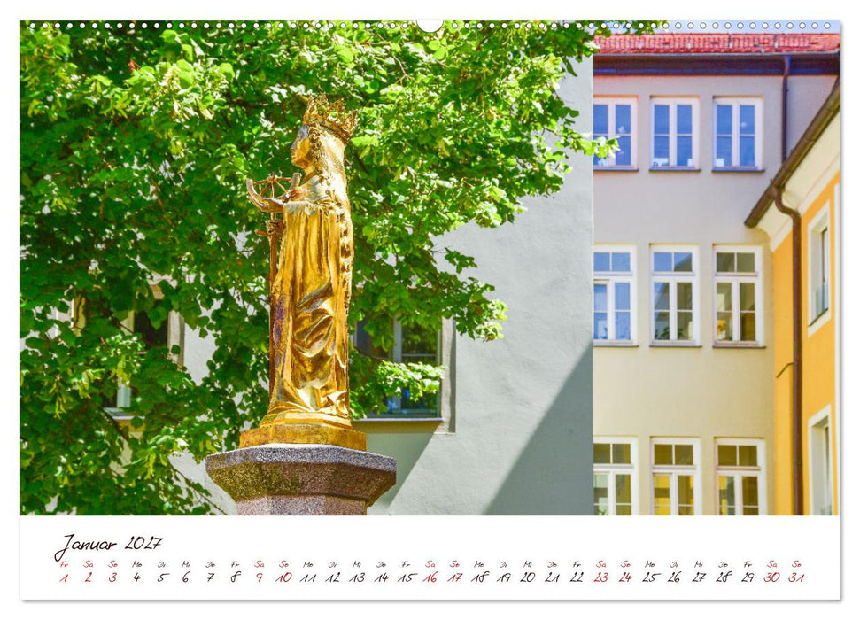 Regensburg Brunnen und Wasserspiele (CALVENDO Wandkalender 2027)