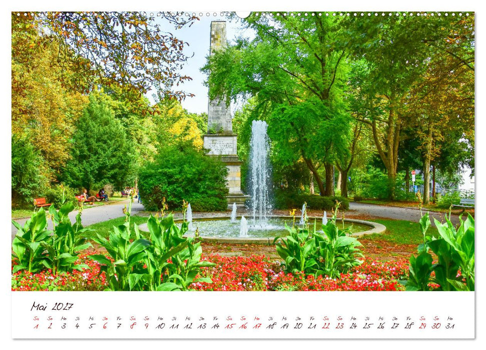 Regensburg Brunnen und Wasserspiele (CALVENDO Wandkalender 2027)