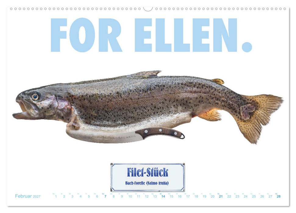 FiSH! · Der ultimative Küchenkalender (CALVENDO Premium Wandkalender 2027)