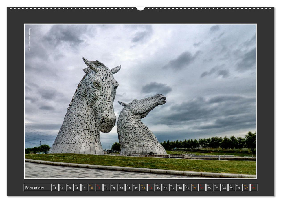 Schottland 2027 Highlights und Highlands (CALVENDO Wandkalender 2027)