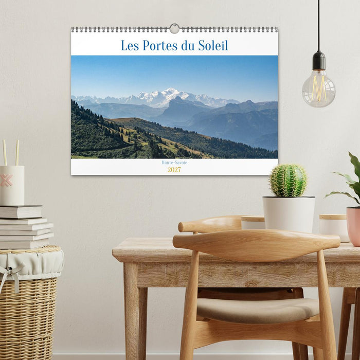 Les Portes du Soleil, Haute-Savoie (CALVENDO Calendrier mensuel 2027)