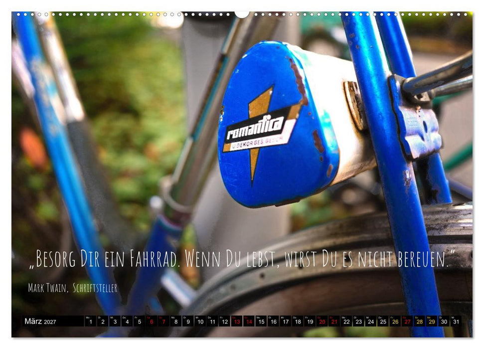 Velo Kunst (CALVENDO Wandkalender 2027)