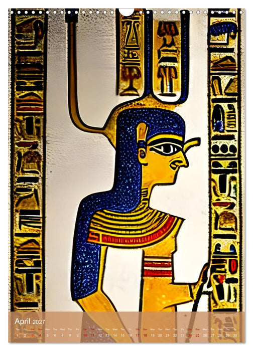 Ancient Egypt - Digital Artwork created by Artificial Intelligence (CALVENDO Monthly Calendar 2027)